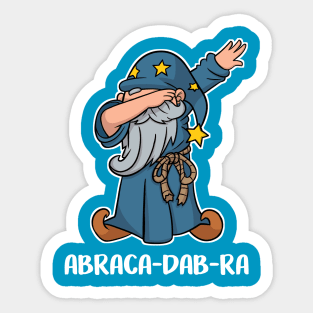 Dabbing Wizard Sticker